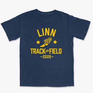 Linn Elementary School Track and Field Premium Heavyweight T-shirt