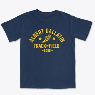 Albert Gallatin Senior High School Track and Field Premium Heavyweight T-shirt