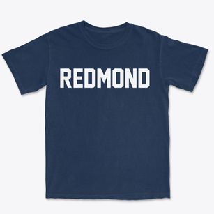 Redmond Washington Classic Block Premium Heavyweight T-shirt