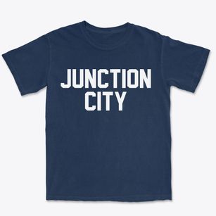 Junction City Oregon Classic Block Premium Heavyweight T-shirt