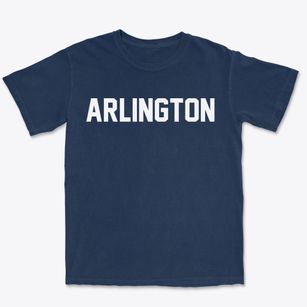 Arlington Massachusetts Classic Block Premium Heavyweight T-shirt