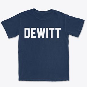 Dewitt Arkansas Classic Block Premium Heavyweight T-shirt