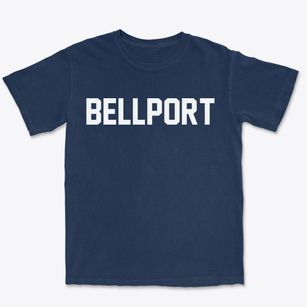 Bellport New York Classic Block Premium Heavyweight T-shirt