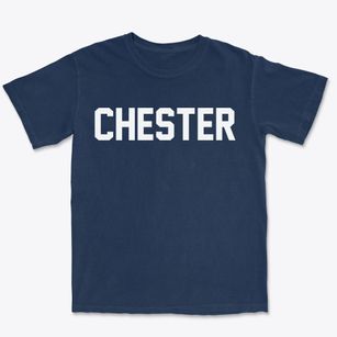 Chester Pennsylvania Classic Block Premium Heavyweight T-shirt