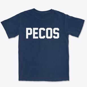 Pecos New Mexico Classic Block Premium Heavyweight T-shirt