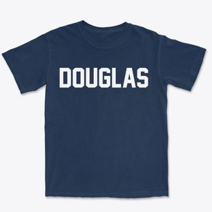 Douglas Michigan Classic Block Premium Heavyweight T-shirt