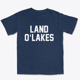 Land O'lakes Wisconsin Classic Block Premium Heavyweight T-shirt