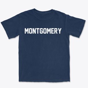 Montgomery New York Classic Block Premium Heavyweight T-shirt