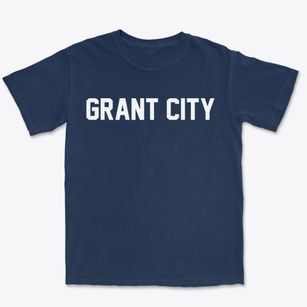 Grant City Missouri Classic Block Premium Heavyweight T-shirt