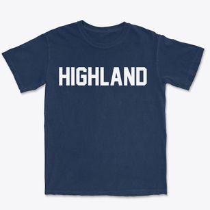 Highland Indiana Classic Block Premium Heavyweight T-shirt