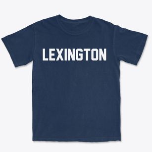 Lexington South Carolina Classic Block Premium Heavyweight T-shirt