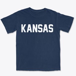 Kansas Alabama Classic Block Premium Heavyweight T-shirt