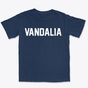 Vandalia Ohio Classic Block Premium Heavyweight T-shirt