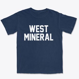 West Mineral Kansas Classic Block Premium Heavyweight T-shirt