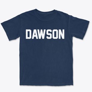 Dawson Iowa Classic Block Premium Heavyweight T-shirt