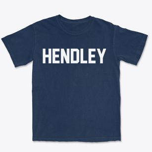 Hendley Nebraska Classic Block Premium Heavyweight T-shirt