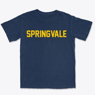 Springvale Wisconsin Classic Block Premium Heavyweight T-shirt