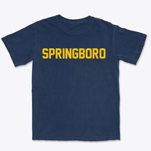 Springboro Pennsylvania Classic Block Premium Heavyweight T-shirt