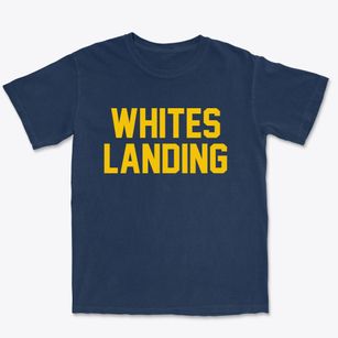 Whites Landing Ohio Classic Block Premium Heavyweight T-shirt