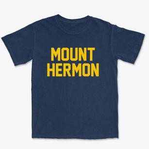Mount Hermon New Jersey Classic Block Premium Heavyweight T-shirt
