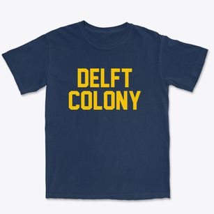 Delft Colony California Classic Block Premium Heavyweight T-shirt