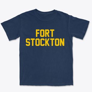 Fort Stockton Texas Classic Block Premium Heavyweight T-shirt