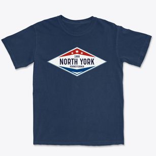 North York Pennsylvania Diamond Star Premium Heavyweight T-shirt