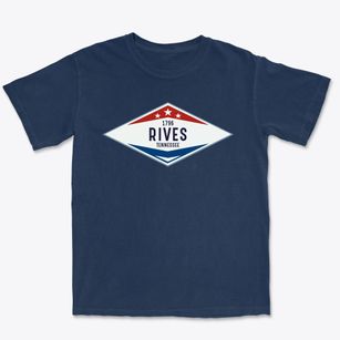 Rives Tennessee Diamond Star Premium Heavyweight T-shirt