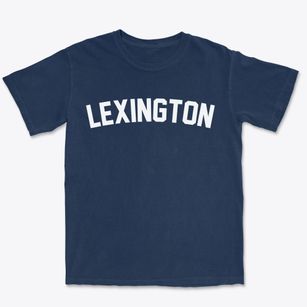Lexington Massachusetts Classic Curve Premium Heavyweight T-shirt