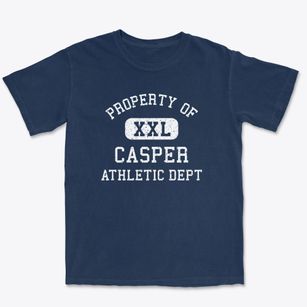 Casper Wyoming Athletic Dept Premium Heavyweight T-shirt