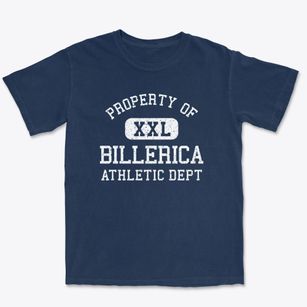 Billerica Massachusetts Athletic Dept Premium Heavyweight T-shirt
