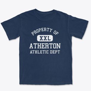 Atherton California Athletic Dept Premium Heavyweight T-shirt
