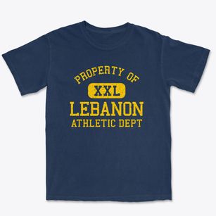 Lebanon Oregon Athletic Dept Premium Heavyweight T-shirt