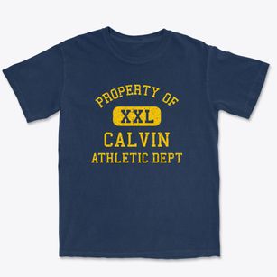 Calvin Oklahoma Athletic Dept Premium Heavyweight T-shirt