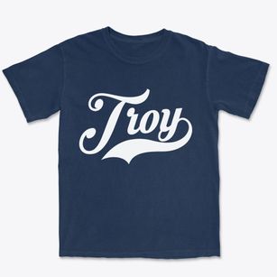 Troy New Hampshire Vintage Team Premium Heavyweight T-shirt