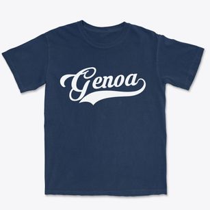 Genoa New York Vintage Team Premium Heavyweight T-shirt