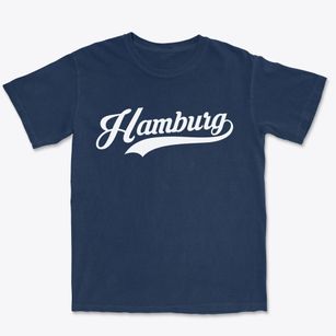 Hamburg Wisconsin Vintage Team Premium Heavyweight T-shirt