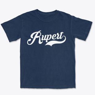 Rupert West Virginia Vintage Team Premium Heavyweight T-shirt