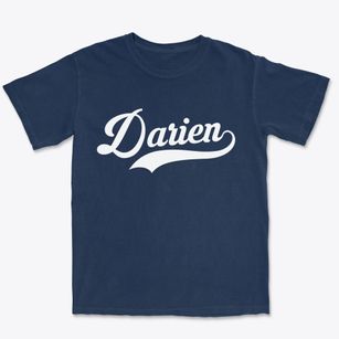 Darien Connecticut Vintage Team Premium Heavyweight T-shirt