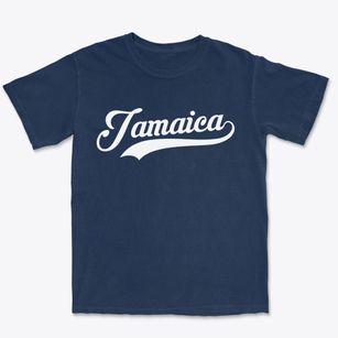 Jamaica Iowa Vintage Team Premium Heavyweight T-shirt