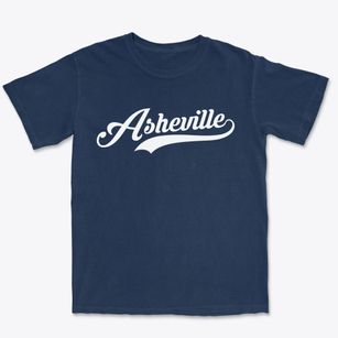 Asheville North Carolina Vintage Team Premium Heavyweight T-shirt
