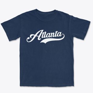 Atlanta Louisiana Vintage Team Premium Heavyweight T-shirt