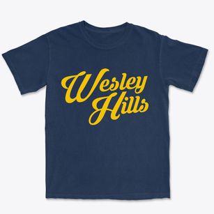 Wesley Hills New York Vintage Team Premium Heavyweight T-shirt
