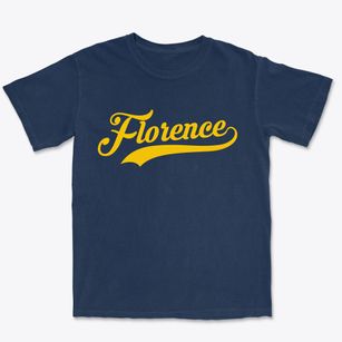 Florence Mississippi Vintage Team Premium Heavyweight T-shirt