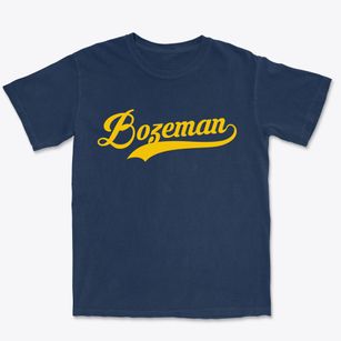 Bozeman Montana Vintage Team Premium Heavyweight T-shirt