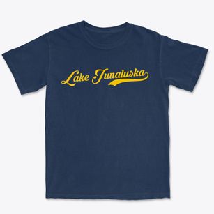 Lake Junaluska North Carolina Vintage Team Premium Heavyweight T-shirt