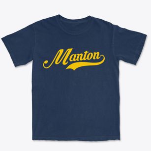 Manton Michigan Vintage Team Premium Heavyweight T-shirt