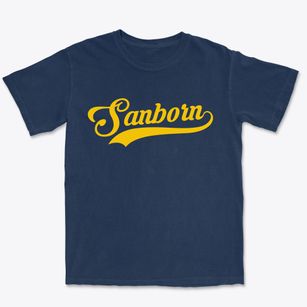 Sanborn New York Vintage Team Premium Heavyweight T-shirt