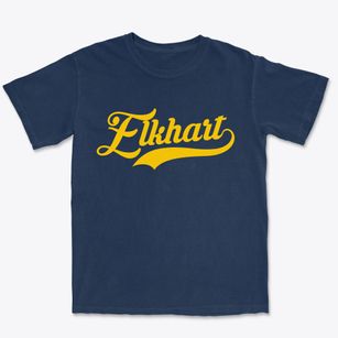 Elkhart Illinois Vintage Team Premium Heavyweight T-shirt