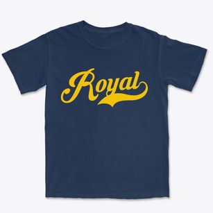 Royal Illinois Vintage Team Premium Heavyweight T-shirt